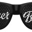 Black mother of the bride wedding party sunglasses by Funglasses, stylish eyewear for special wedding occasions.