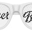 Funglasses mother of the bride wedding party sunglasses in white with stylish design and UV protection for special occasions.