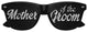 Black mother of the groom wedding party sunglasses by Funglasses, featuring sleek design and UV protection for special occasions