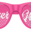 Pink mother of the groom wedding party sunglasses by Funglasses, stylish eyewear for special wedding occasions.