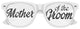 Funglasses mother of the groom wedding party sunglasses in white with classic frame and tinted lenses, perfect for wedding accessories.