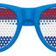 Blue Netherlands flag themed sunglasses by Funglasses, perfect for World Cup parties and celebrating Oranje fans.