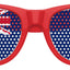 Funglasses with New Zealand flag design, red and black colors, for World Cup party fans, featuring the Kiwi flag pattern.