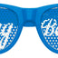Funglasses Ring Bearer wedding party sunglasses with blue frames and decorative embellishments for special occasions.