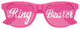 Funglasses Ring Bearer wedding party sunglasses in pink with fun, playful design for special wedding moments.