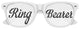 Funglasses ring bearer wedding party sunglasses in white with black lenses, stylish accessory for wedding photos and events.