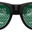Funglasses with Saudi Arabia flag design, perfect for World Cup parties, featuring bold black frames and national flag print.