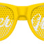 Yellow sunglasses for sister of the groom from Funglasses, stylish wedding party accessory with UV protection.