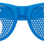 Funglasses SIX SEVEN Party Sunglasses in blue with wide frames and tinted lenses, stylish accessories for parties and events.