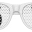 Funglasses Six Seven Party sunglasses with white frames and dark tinted lenses, stylish eyewear for fun and outdoor events.