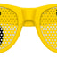 Yellow SIX SEVEN Party Sunglasses by Funglasses with colorful frames and stylish design for fun occasions.