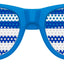 Funglasses Uruguay flag World Cup party sunglasses with blue lenses and Uruguay flag design on the frame.